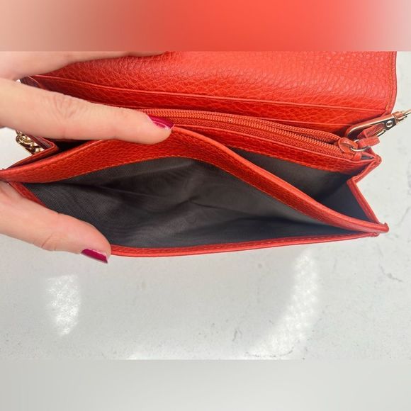 💯 AUTH Gucci Soho half flap wallet on chain - Picture 13 of 14